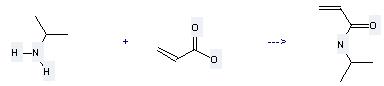 N-Isopropylacrylamide can be prepared by isopropylamine with acrylic acid.